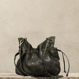 Sheridan Bag Sun-Baked Black Leather