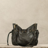 Sheridan Bag Sun-Baked Black Leather