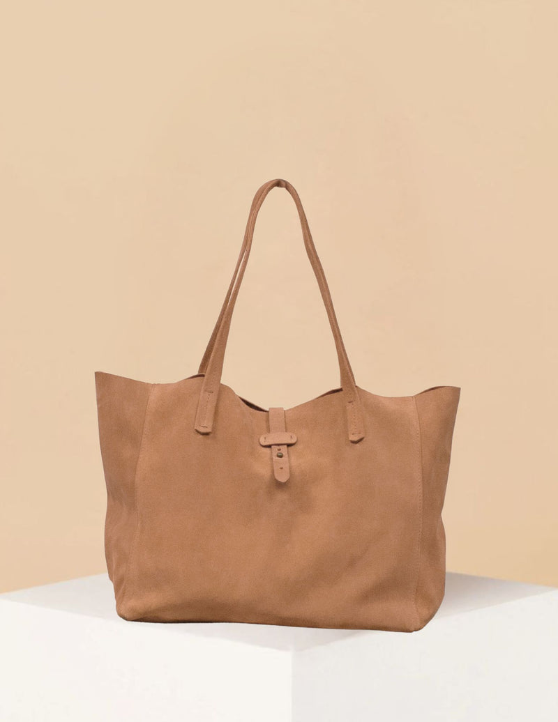 Mika Bag Camel Suede