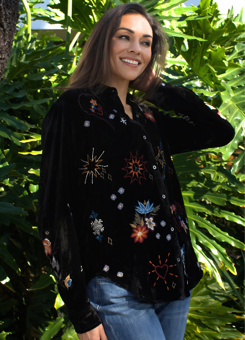 WRENLEY SHIRT BLACK (XS & S ONLY)