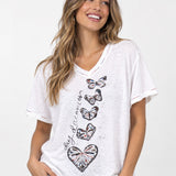 AUBIRE TEE | Elevated Graphic Tee - Embroidered Details