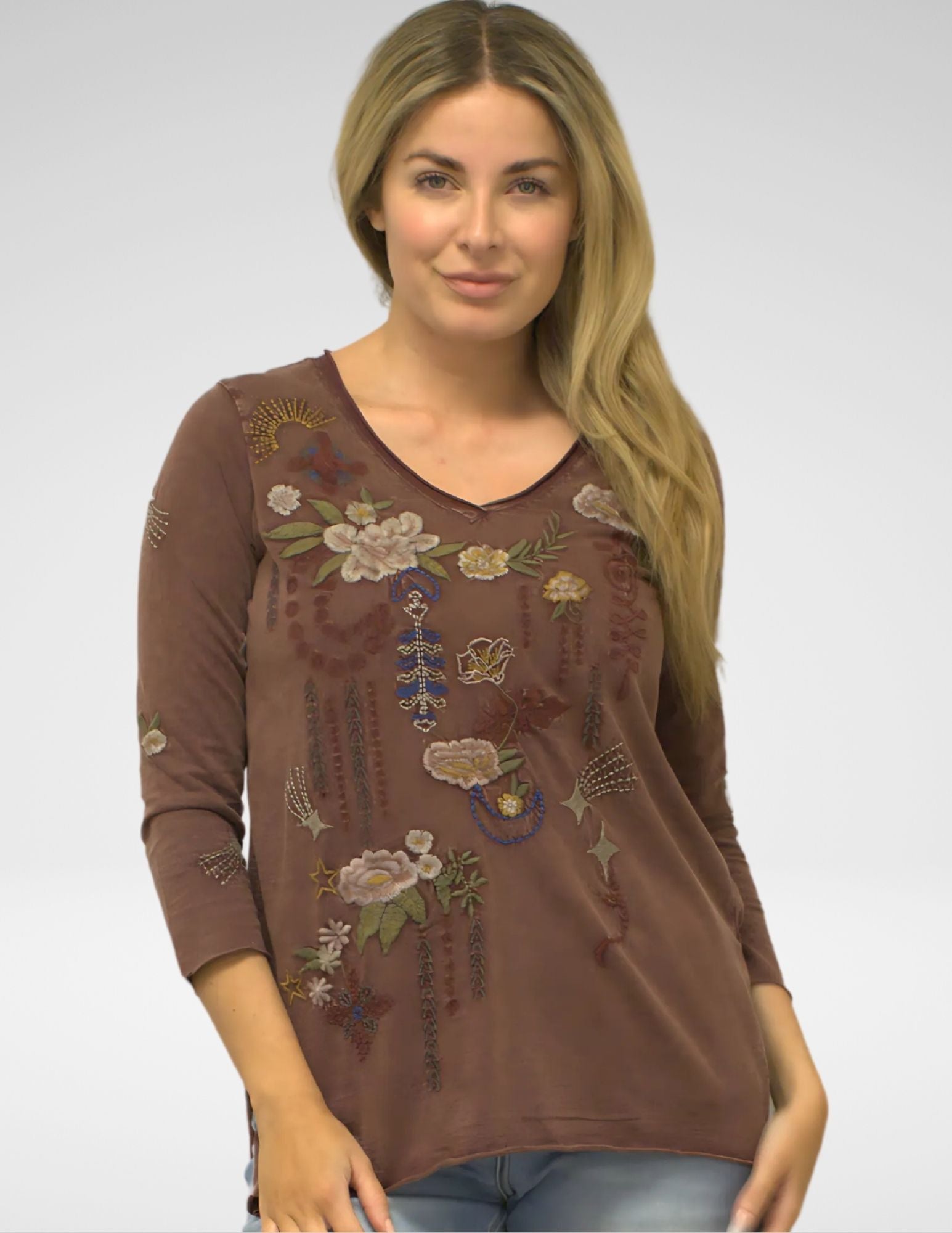TILLY TOP - HENNA (XS & S ONLY)
