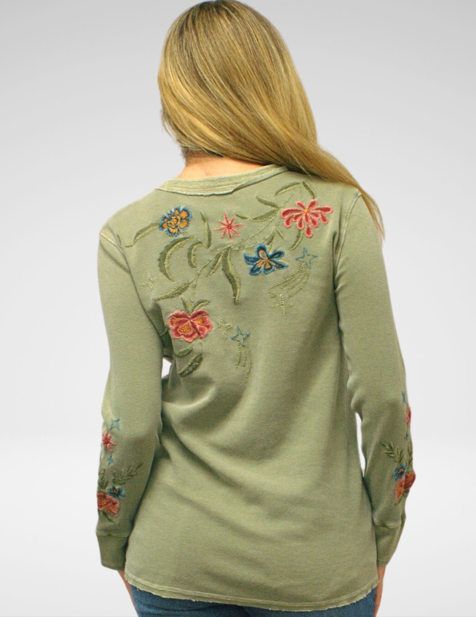 ISOLDE TOP - COOL SAGE