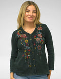 TOVE CARDIGAN -BLACK