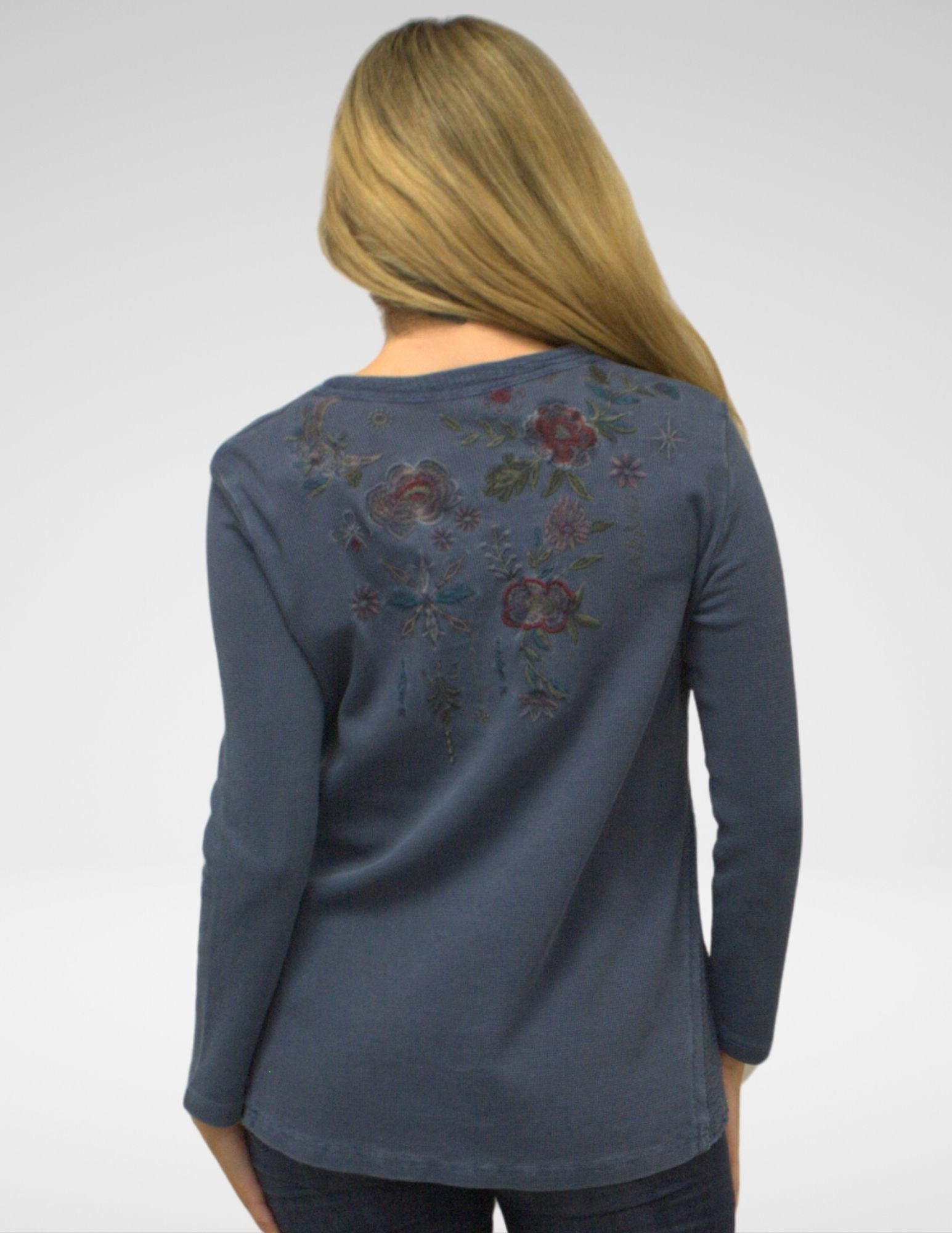 TOVE CARDIGEN - WASHED BLUE