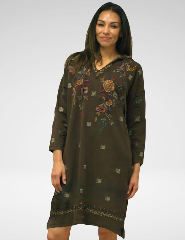 TAI DRESS- CHOCOLATE