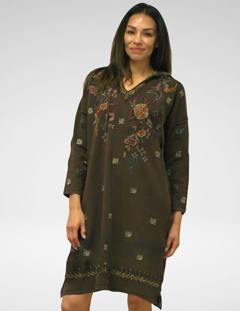 TAI DRESS- CHOCOLATE