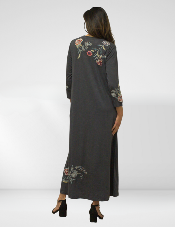 DARYA DRESS LAVA ROCK