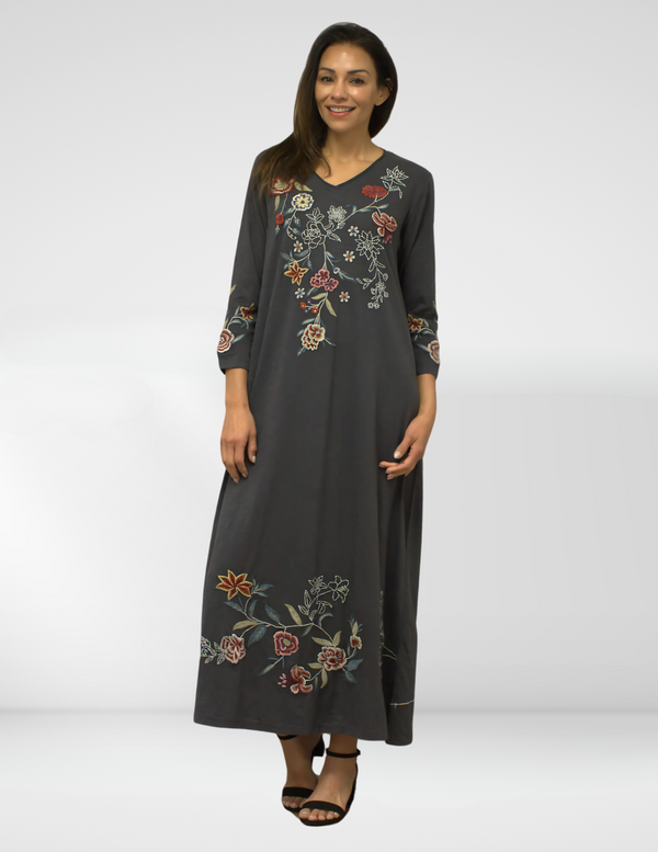 DARYA DRESS LAVA ROCK