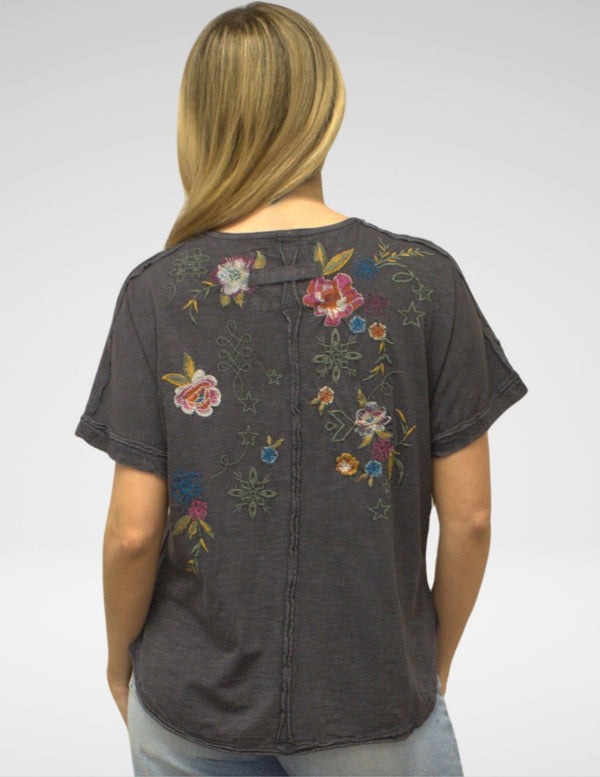 REVA TEE (LAVA ROCK)