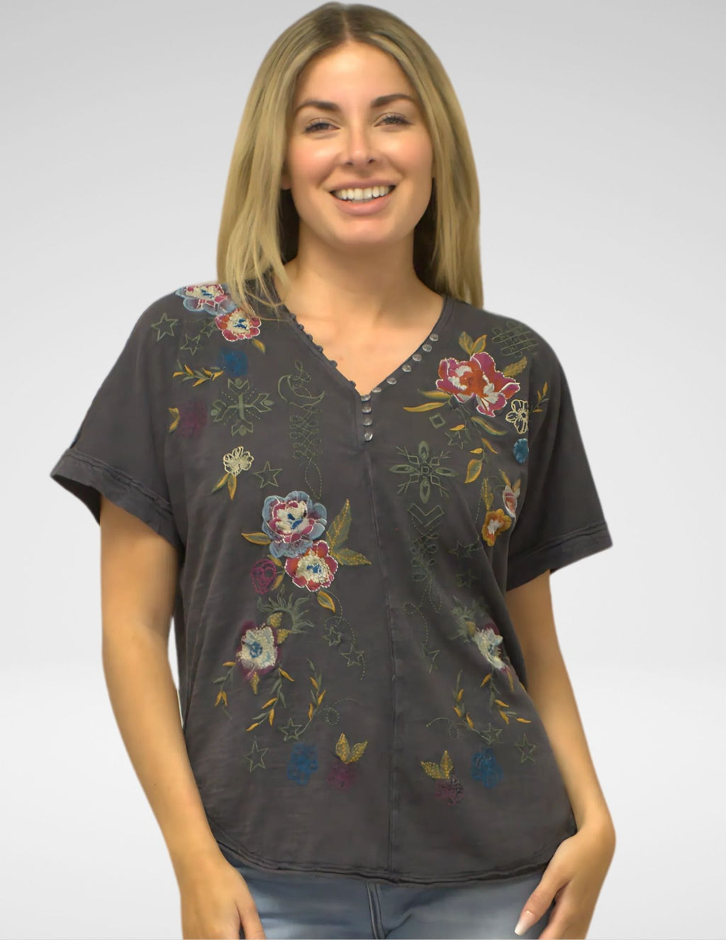 REVA TEE (LAVA ROCK)