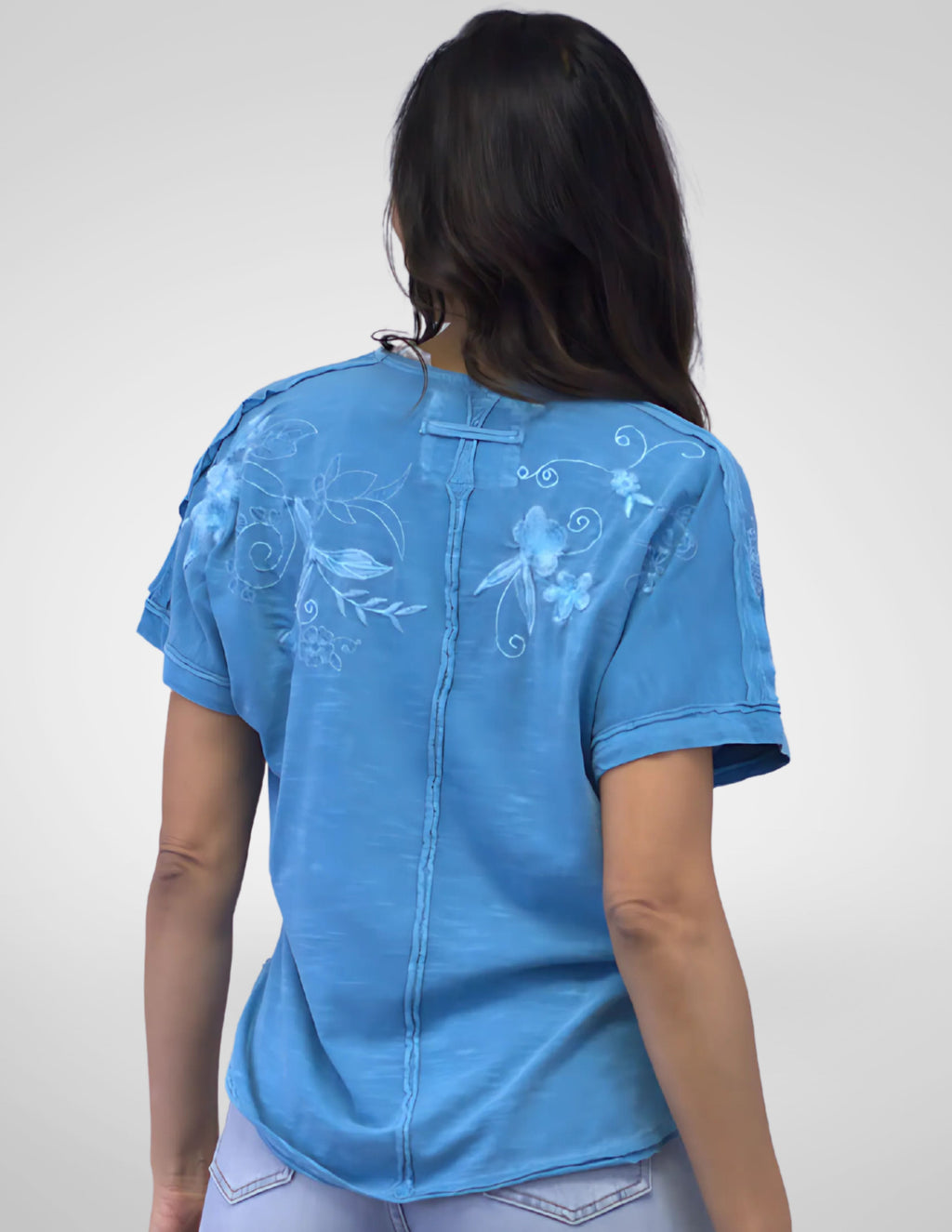 ULA TEE - AQUA
