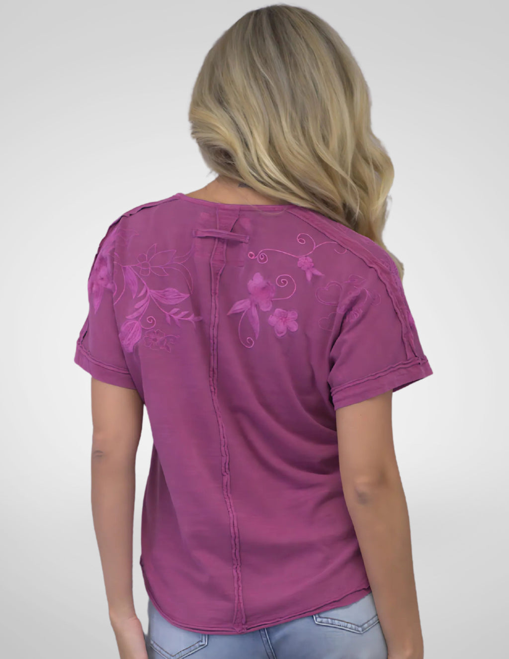 ULA TEE - PANSY