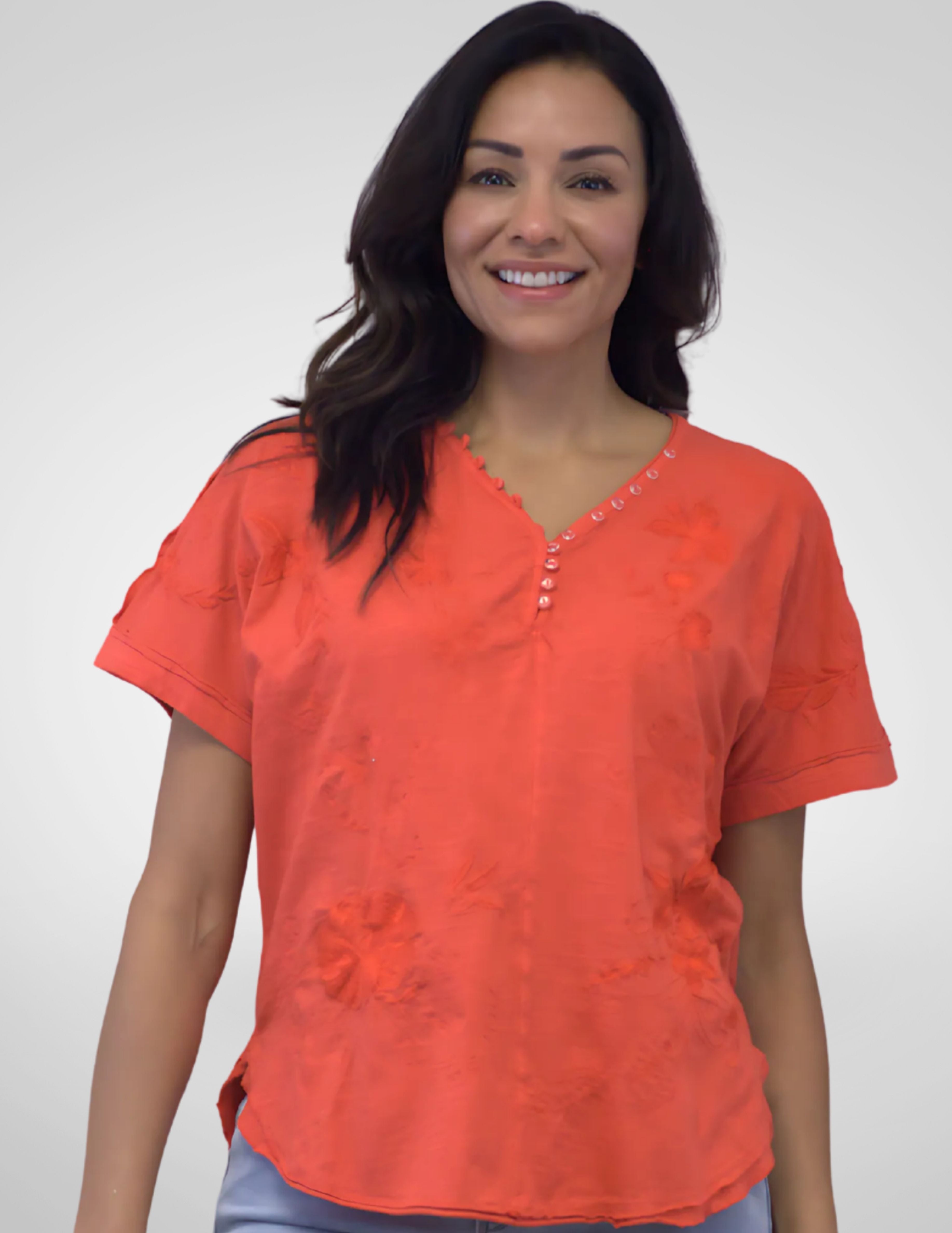 ULA TEE - SPICY ORANGE