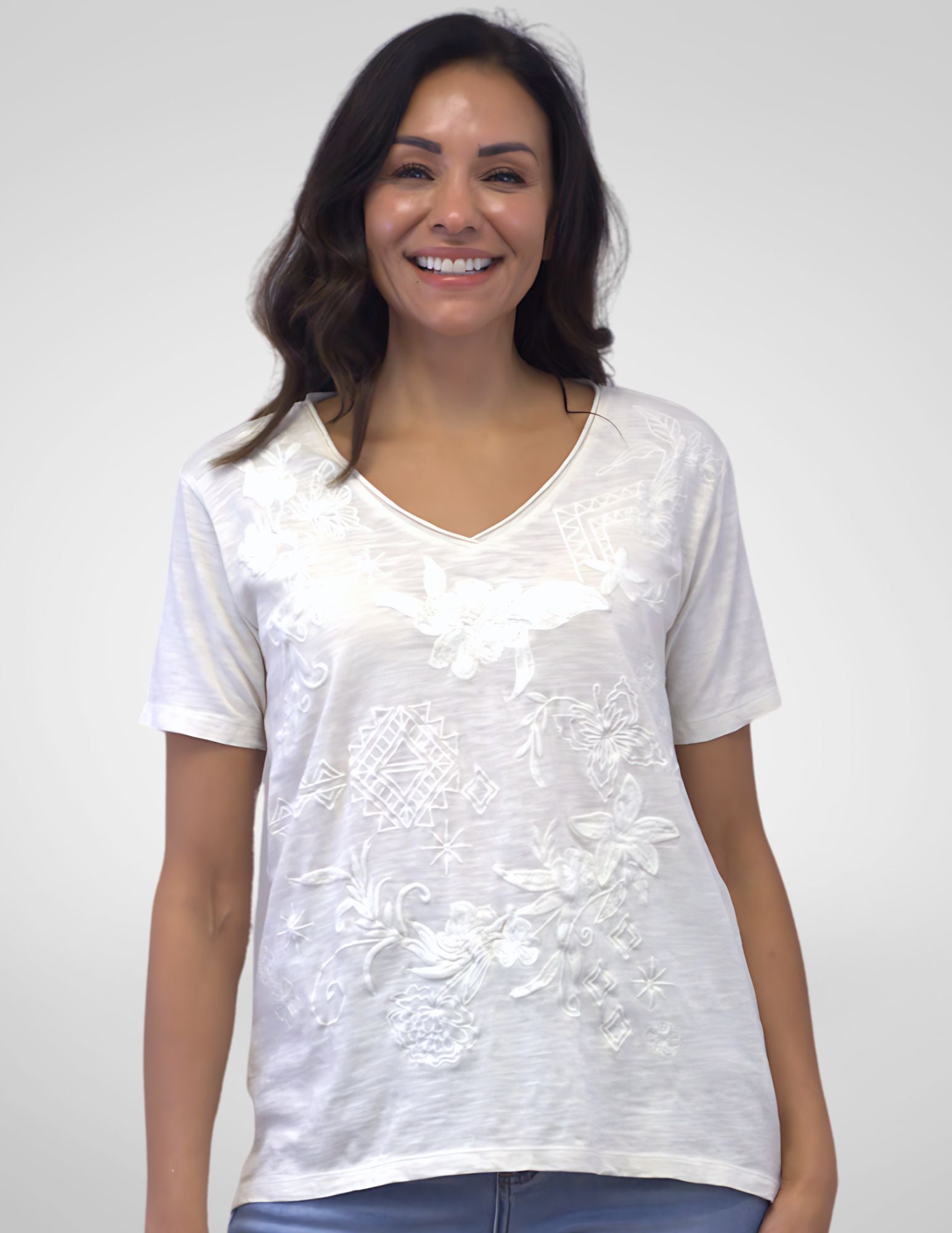 MARYA TEE- IVORY