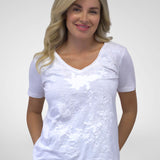 MARYA TEE- WHITE