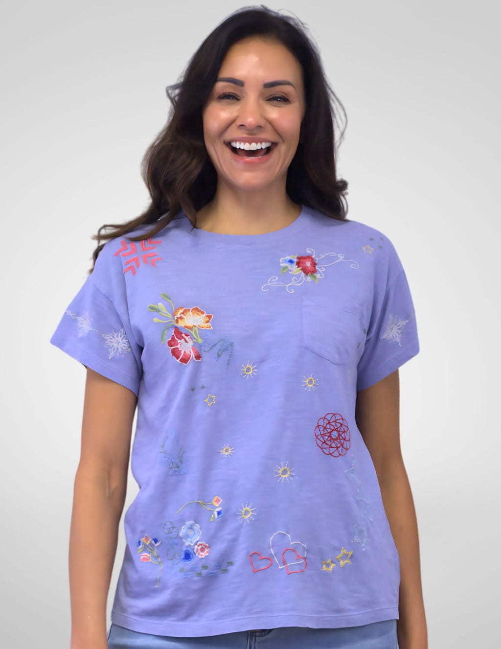 LUZ TEE - AMETHYST