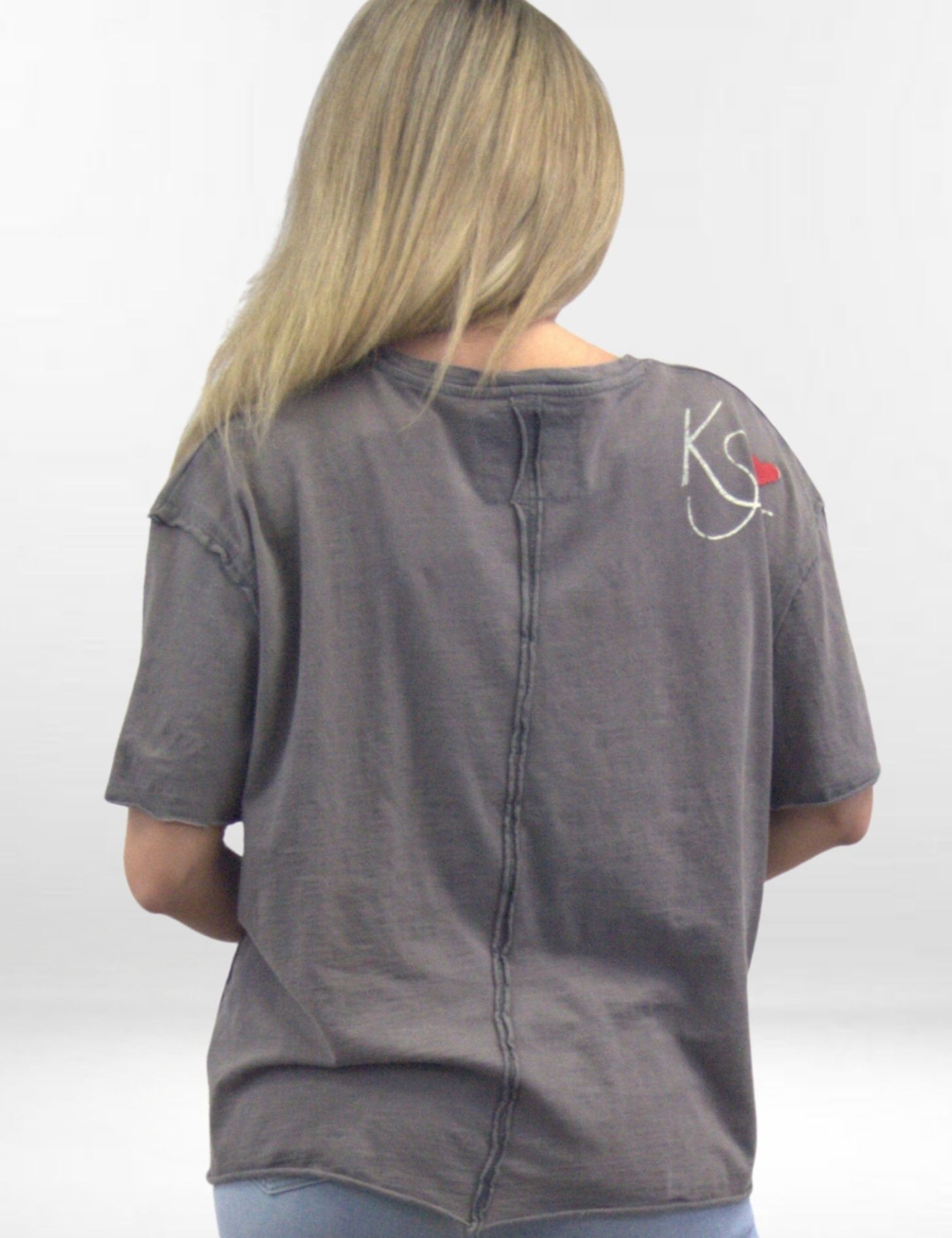 IVY TEE | Elevated Graphic Tee with Embroidered Details