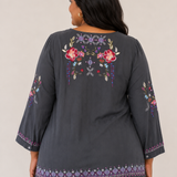 OMARI BLOUSE PLUS (XXL & 2X ONLY)