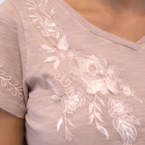 HARPER TEE - BLUSH