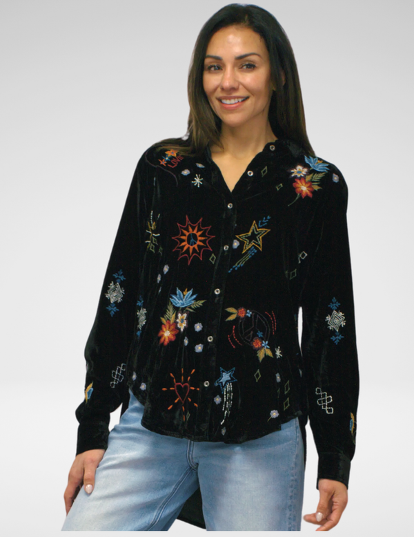 WRENLEY SHIRT BLACK (XS & S ONLY)