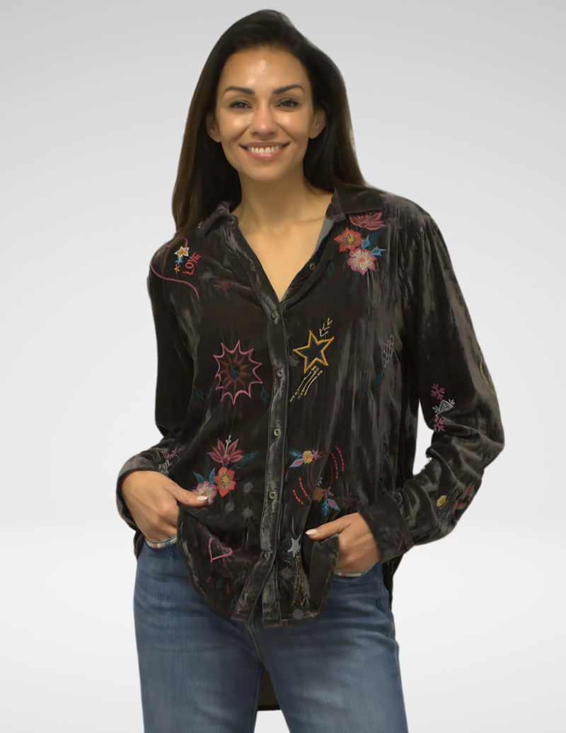 WRENLEY SHIRT LAVA ROCK (L & M ONLY)