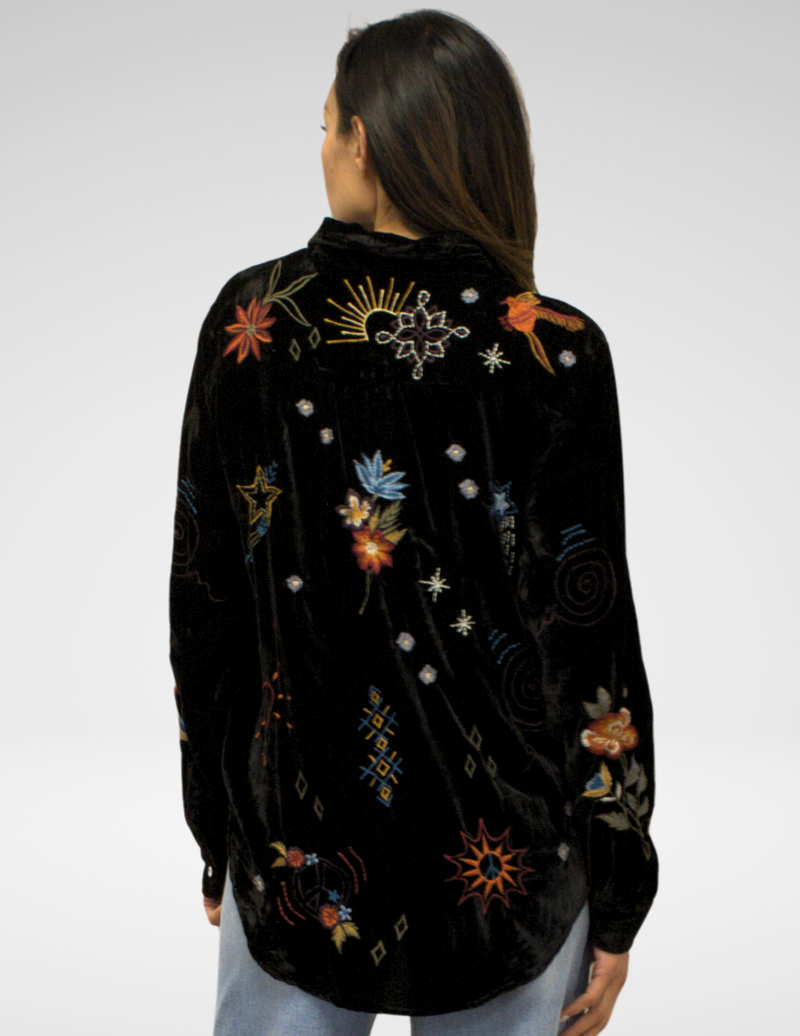 WRENLEY SHIRT BLACK (XS & S ONLY)