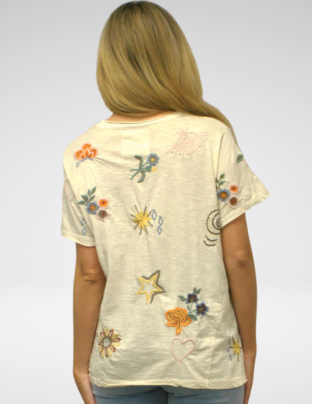 INGRID TEE - OATMEAL (XS ONLY)