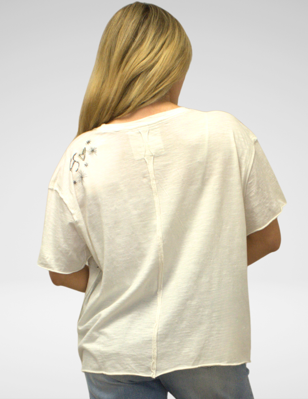 UMA TEE – IVORY (XS & XL ONLY)