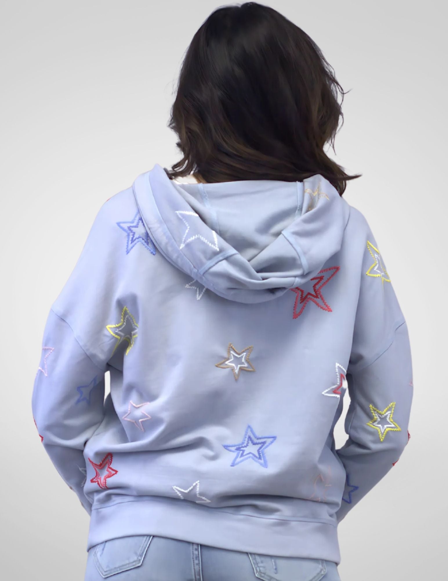 RIMA JACKET - BLUE FOG