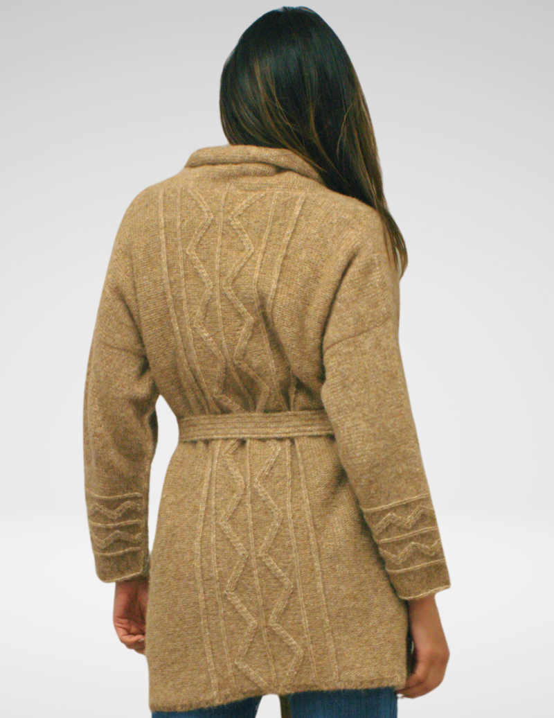 SIGRID CARDIGAN TAUPE (S/M)