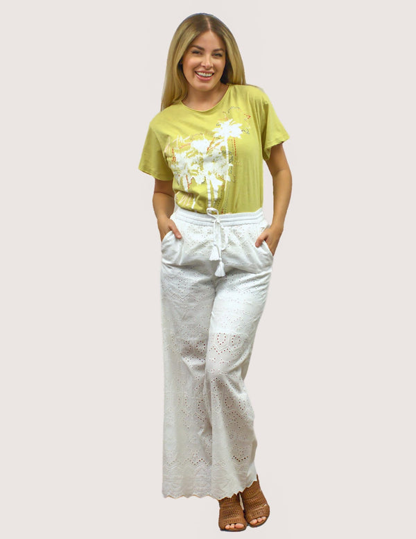 Joya Pant White (Medium Only)