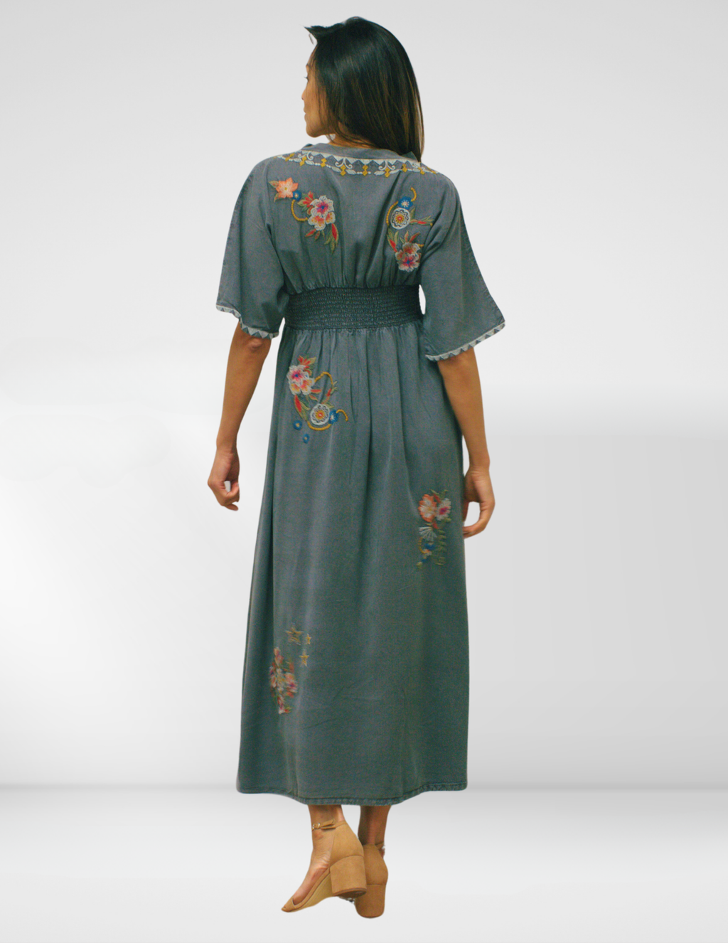 DANI DRESS DARK GREY