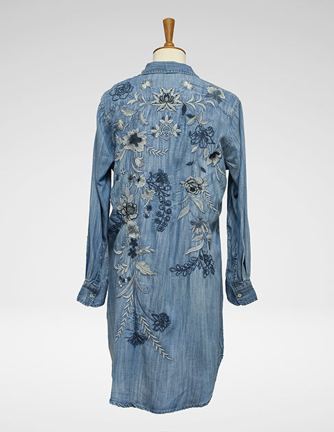 SIONA DRESS | BLUE