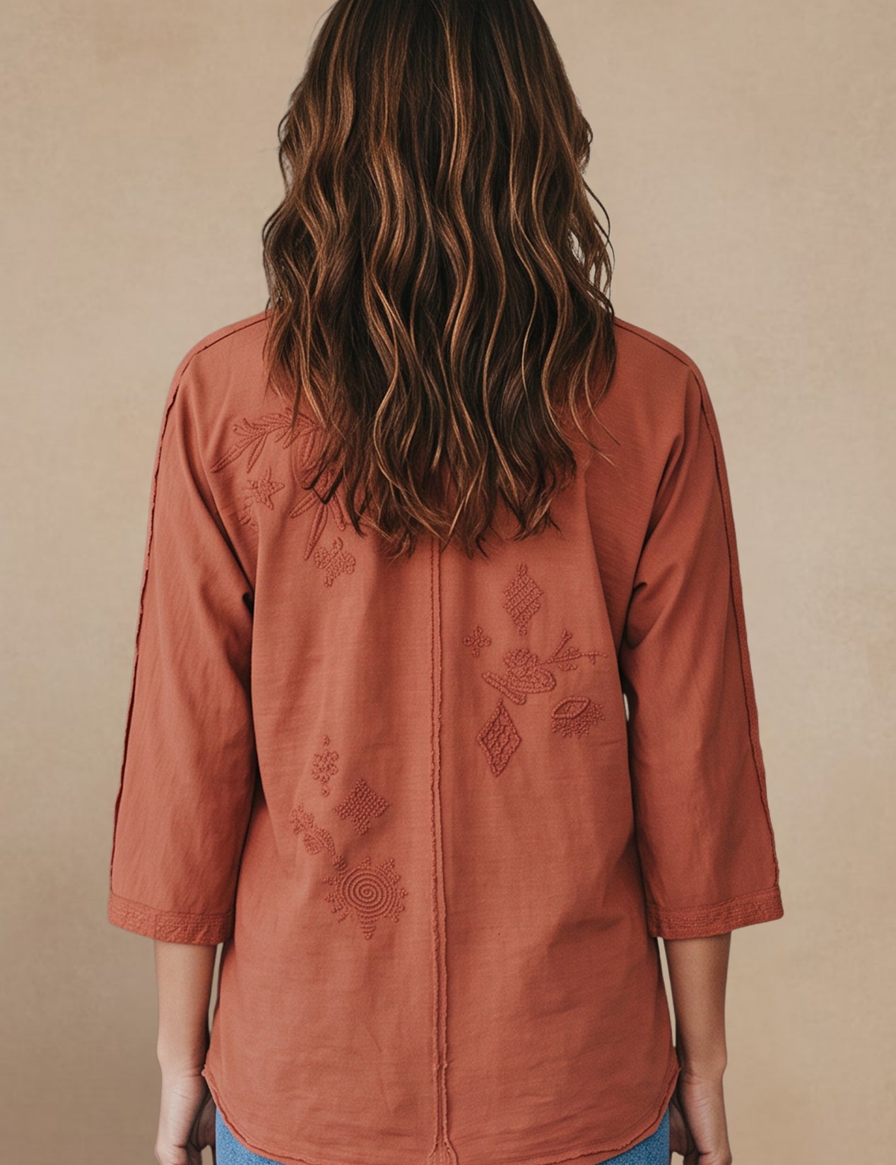 Lanna Top | Women's Lightweight Embroidered Top