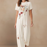 Malesa Dress | Women's Embroidered Boho Dress
