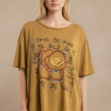 Ivy Tee | Women's Embroidered Cotton Tee