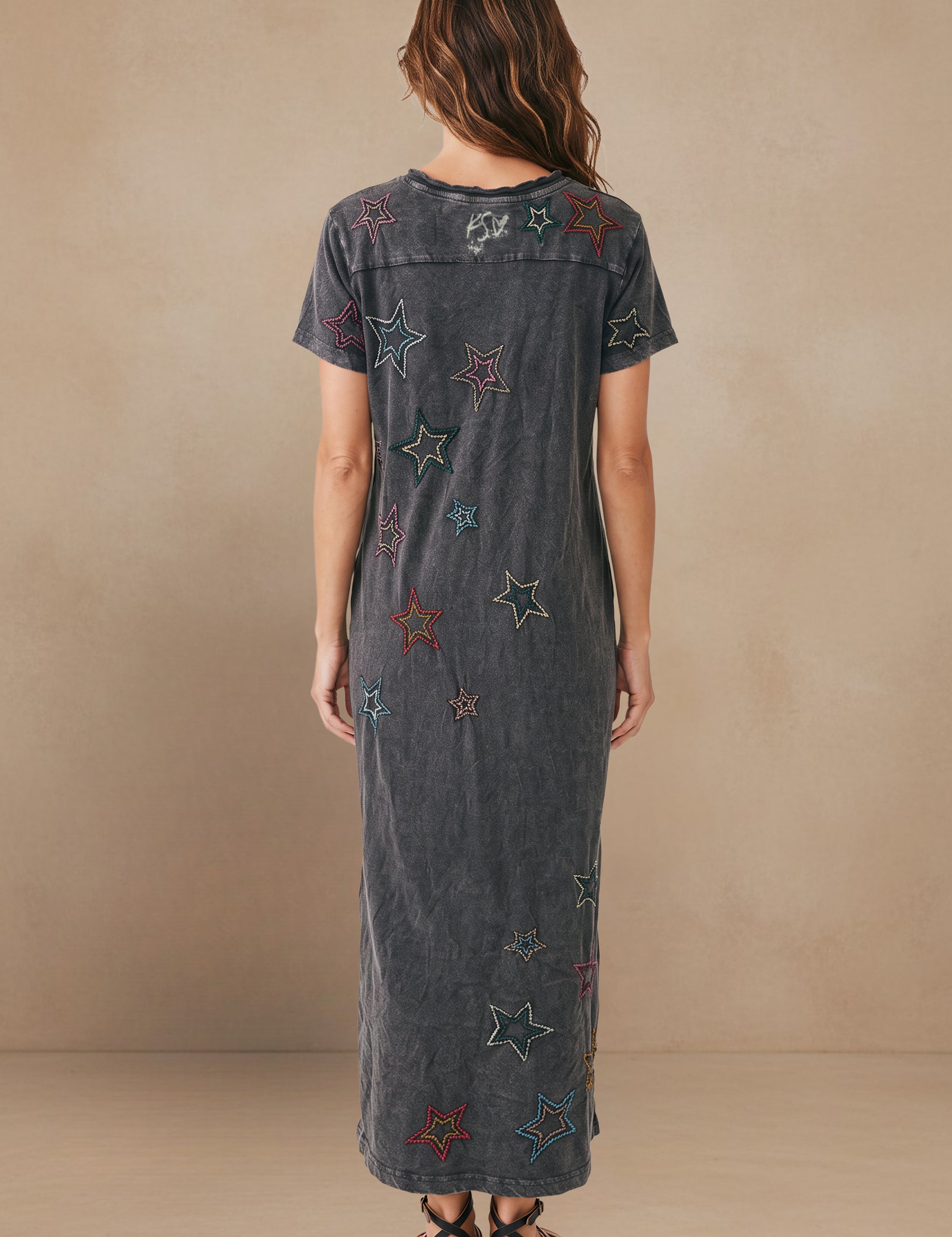 Carmen Dress | Women's Embroidered Knit Dress