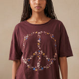 Chloe Tee | Women's Embroidered Cotton Tee