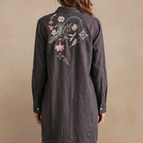 Wendy Dress | Women's Embroidered Midi Dress