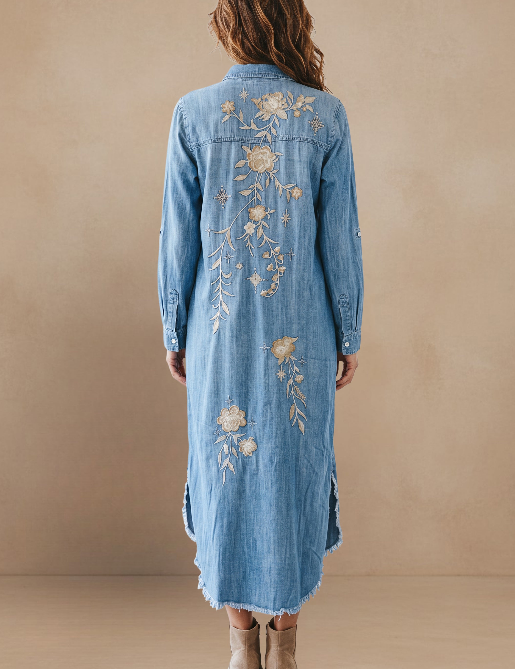Savina Dress | Women's Boho Embroidered Dress