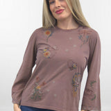 SEDNA TOP | Soft Wash Cotton Bell Sleeve Top