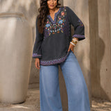 OMARI BLOUSE PLUS (XXL & 2X ONLY)